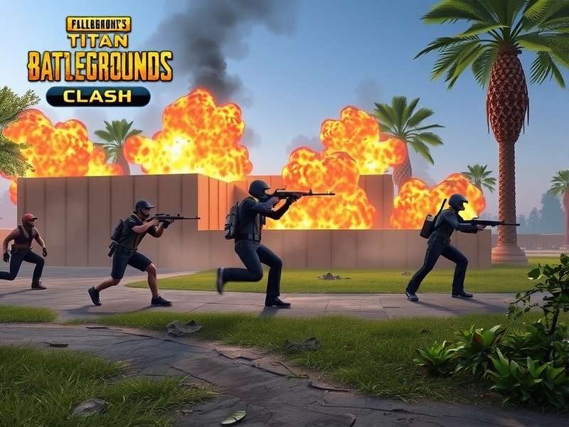 PUBG Titan Titans Clash Gameplay Screenshot